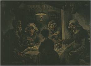 Vincent van Gogh's Potato Eaters, The Painting